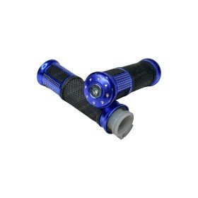 Puños de Aluminio P/Moto C/Tubo Interno Acelerador Universal