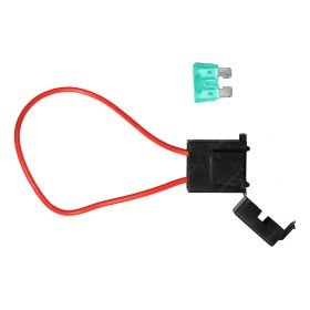 Caja Porta Fusible C/Cable Universal Cuchilla Std Auto/Moto