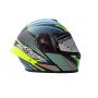 Casco moto touring aventura abatible mate gafas DOT/ECE22