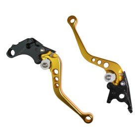 Manijas Aluminio FT150 Dorado Custom
